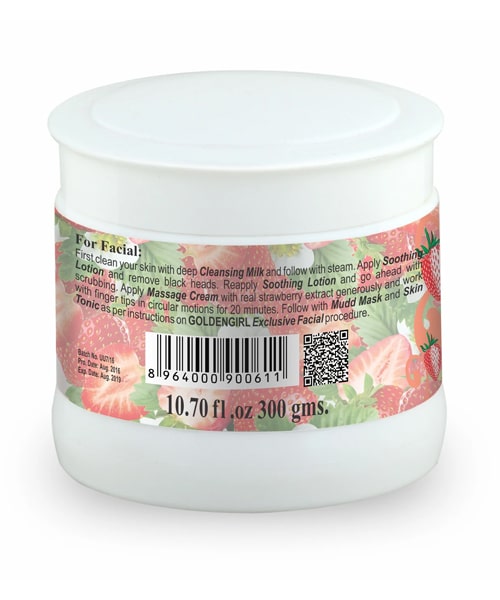 Soft-Touch-Massage-Cream-Strawberry-300ml-Glow-Girl