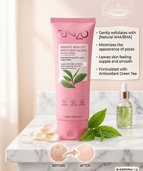 ENZO-Bright-Beauty-Spotless-Glow-Face-Wash-100ml