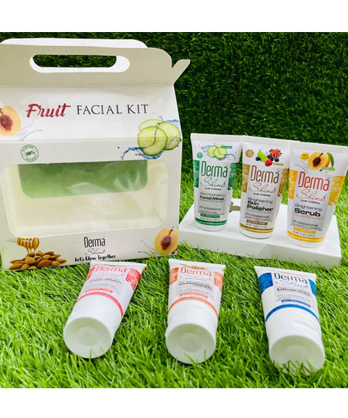 Derma Shine Fruit Facial Kit-70gm