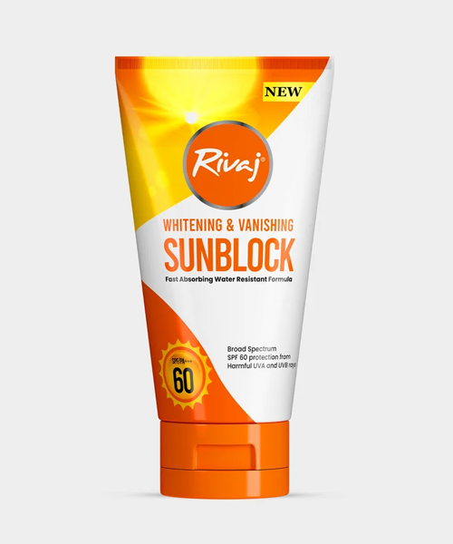 Rivaj Whitening and Vanishing Sunblock SPF60
